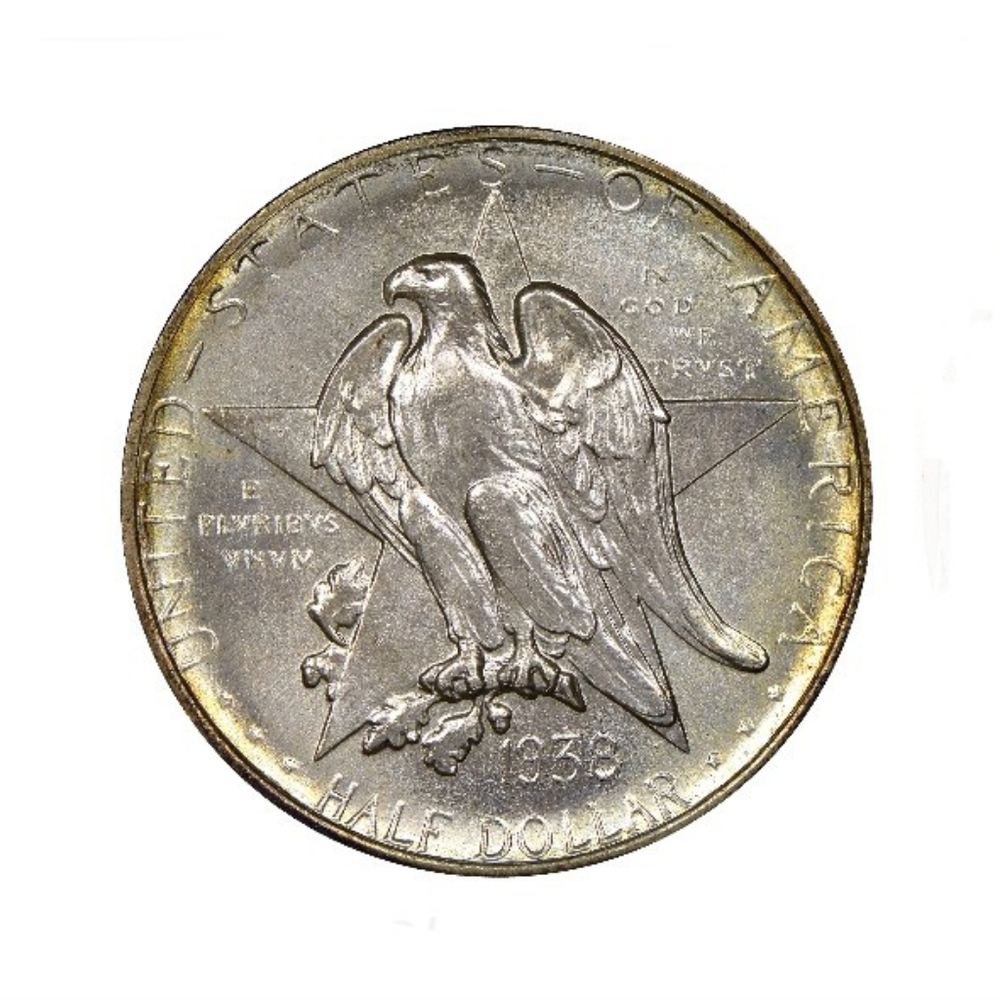 1938 Texas Independence Centennial Commemorative Half Dollar